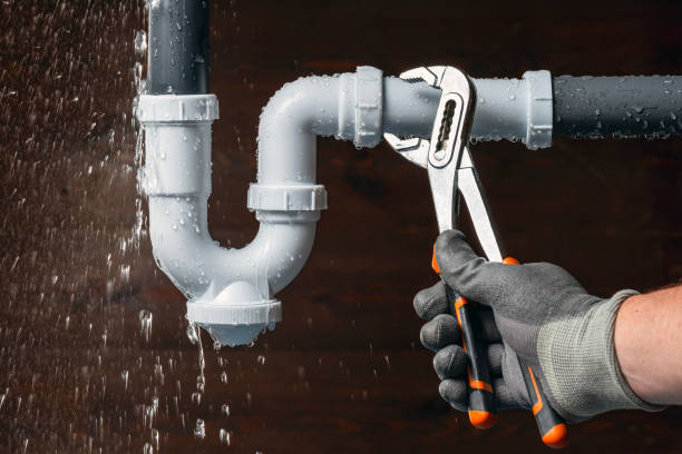Professional Water Line Repair technician working in Stilesville, IN
